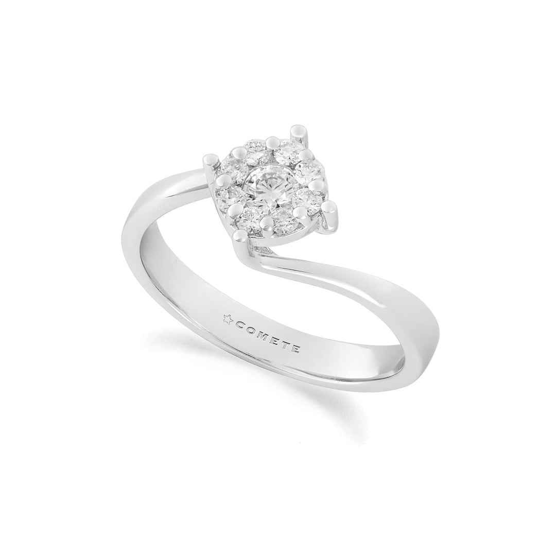 Comete Anello in Oro bianco 750‰ e Diamanti bianchi ANB2758