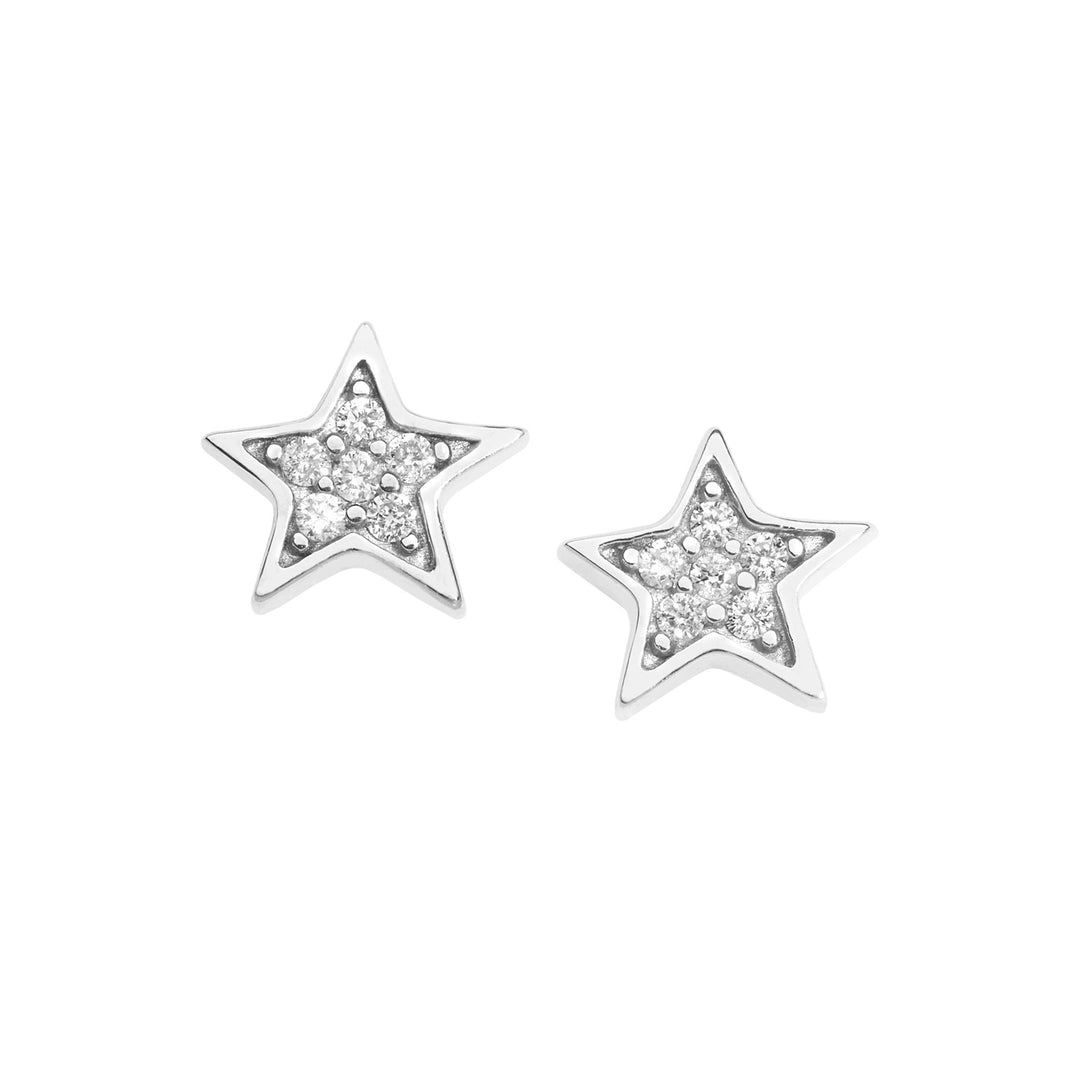 Comete Earrings in white gold and diamonds ORB920