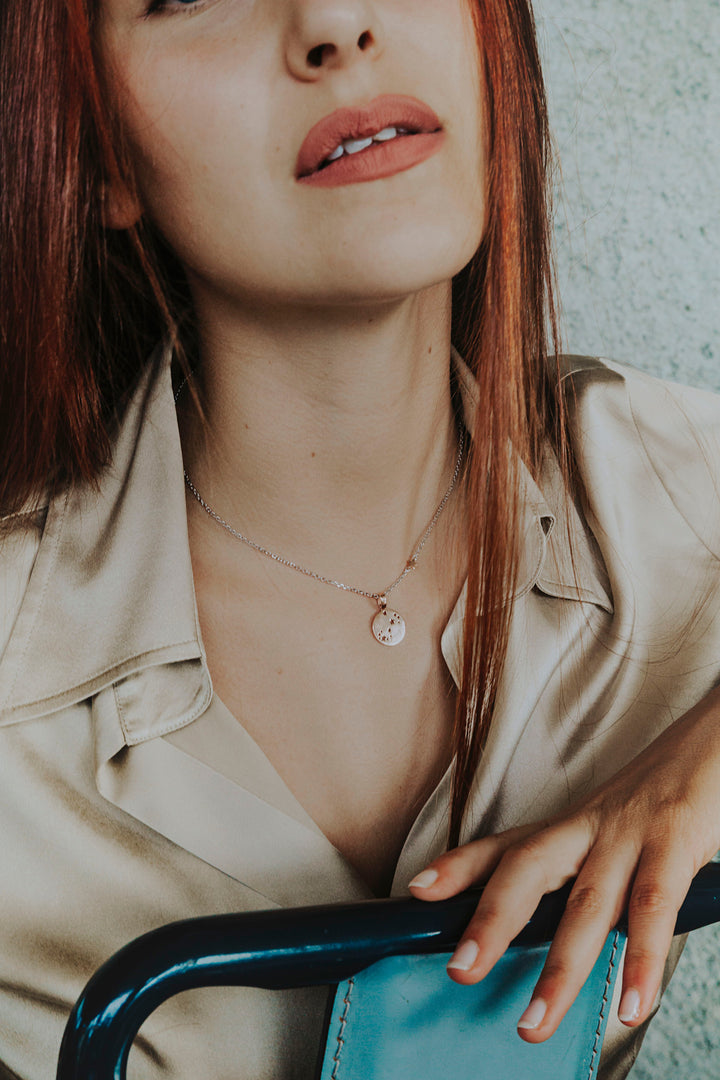 Collier Comètes Constellation Verseau GLA209