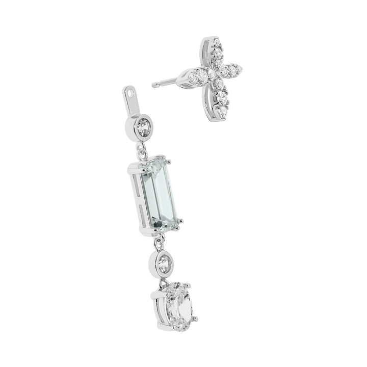 Comete Orecchini glamour in Argento e zirconi ORA131