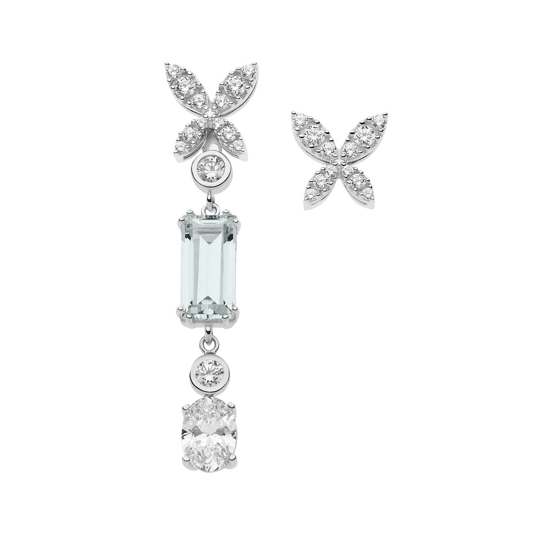 Comete Orecchini glamour in Argento e zirconi ORA131
