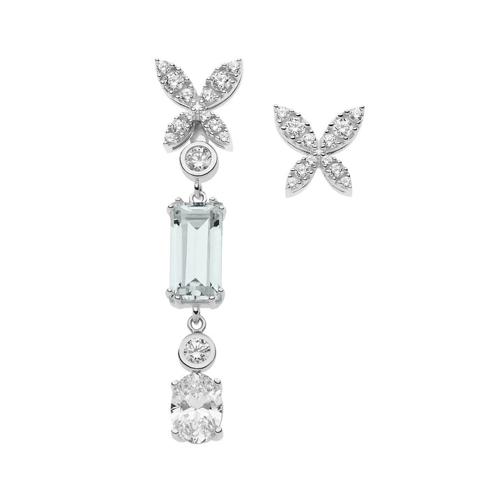 Comete Orecchini glamour in Argento e zirconi ORA131