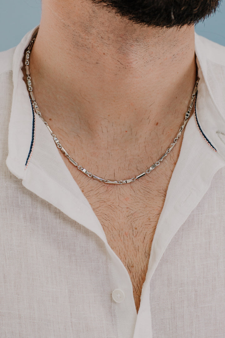 Comete Girocollo in Argento e Zirconi UGL697