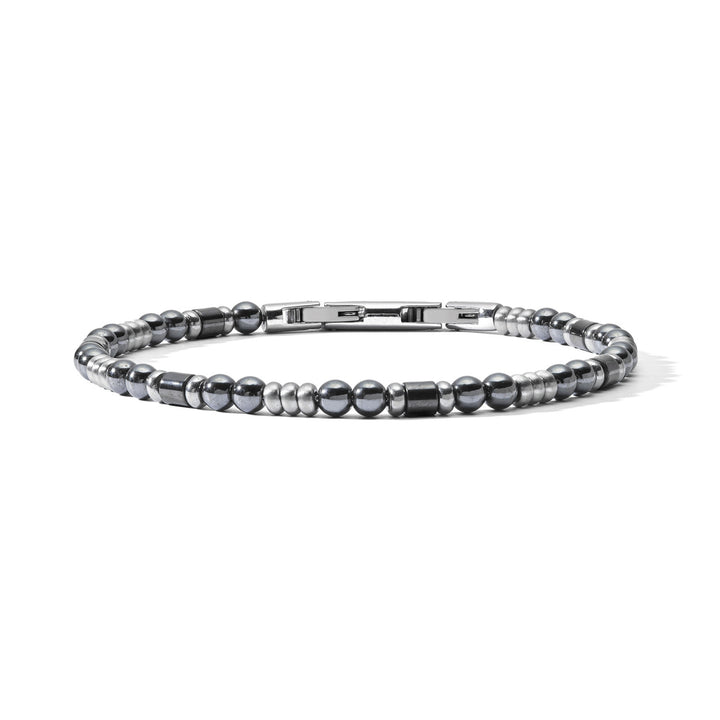 Comete UBR925 schwarzes Hämatitarmband