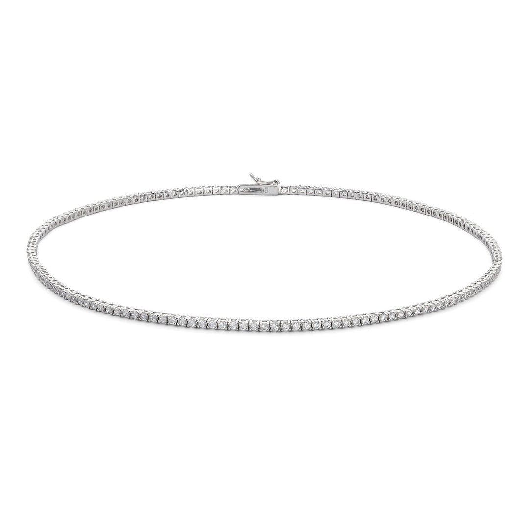 Comete Girocollo Argento 925‰ in Argento 925‰ con Zirconi bianchi GLA286M38