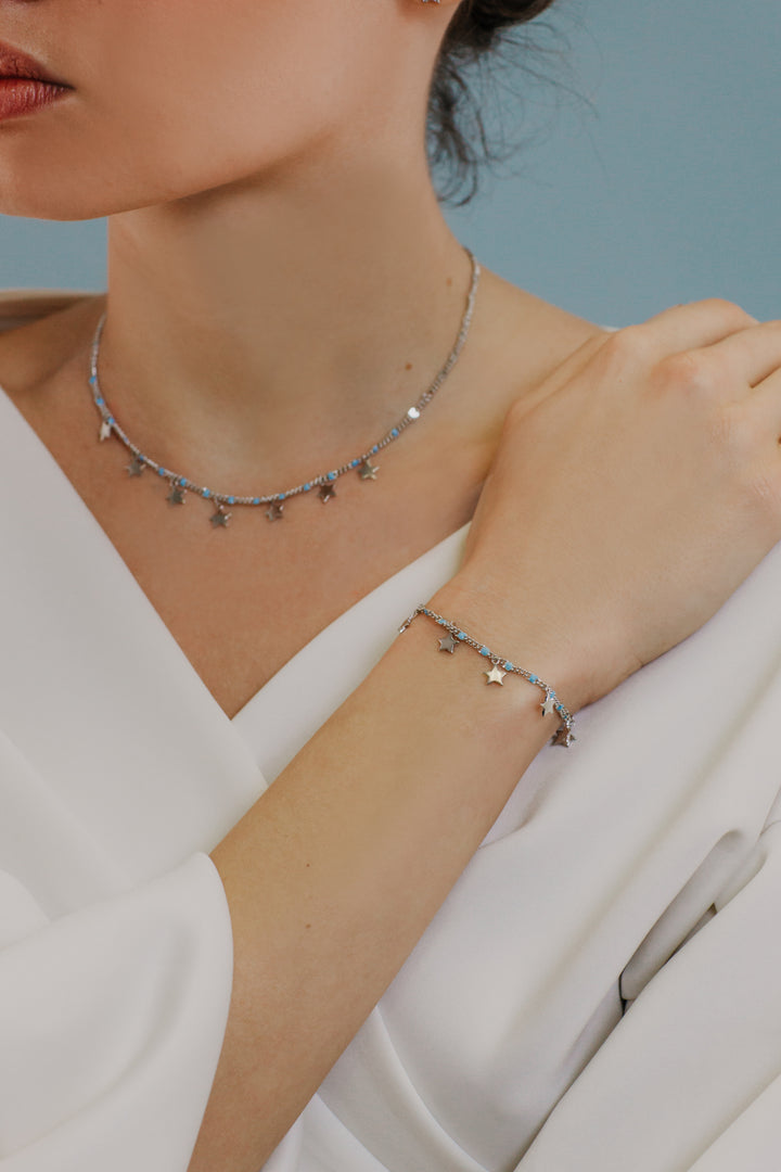 Comete Bracciale in Argento Stella BRA247