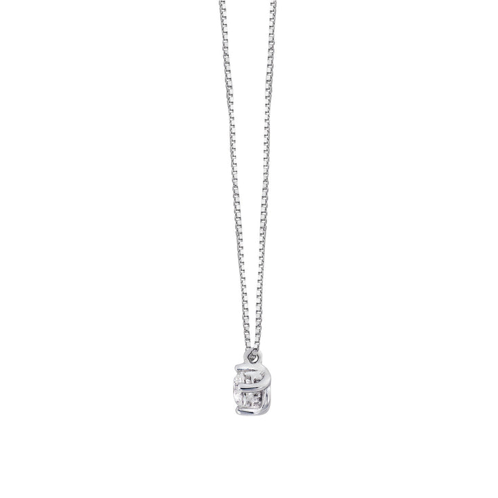 Comete-Halskette aus 750‰-Gold und weißem Diamant GLB1689