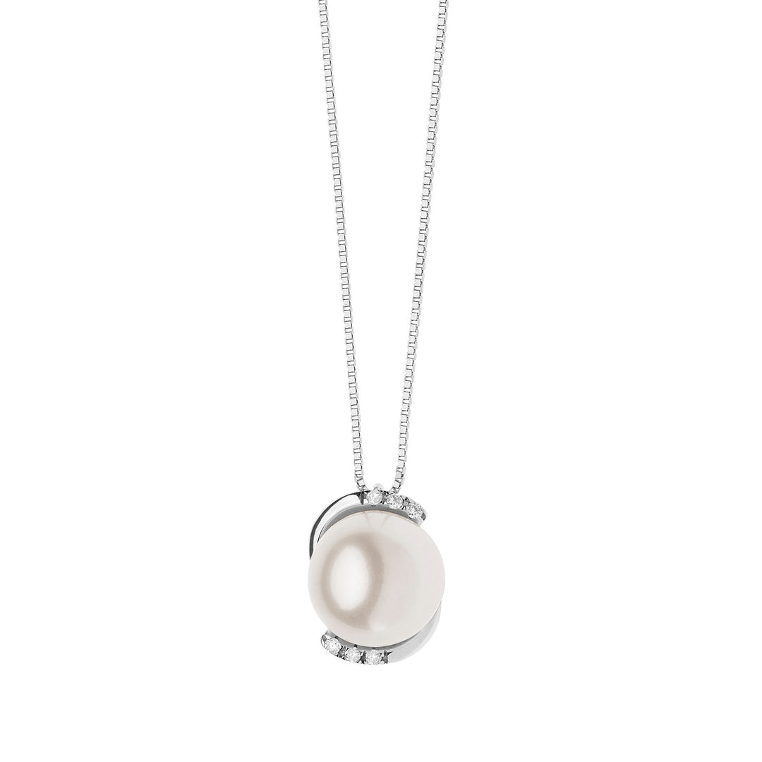 Comete Perlenkette aus Gold und Diamanten GLP545
