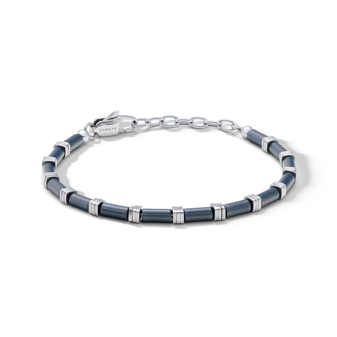Comete Bracciale in acciaio con ematite grigia UBR1343