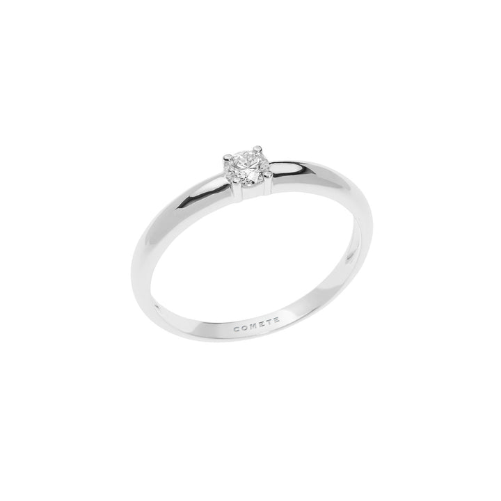 Comete Solitario Fede in Oro e Diamante ANB2526