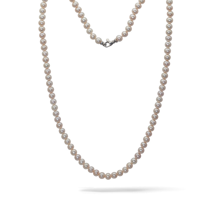 Comete Silver Necklace with Cultured Pearls UGL742M45