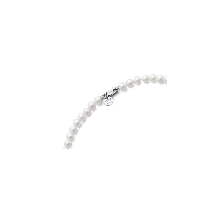 Collier Comete avec perles en or 750‰ et diamants blancs FWQ382
