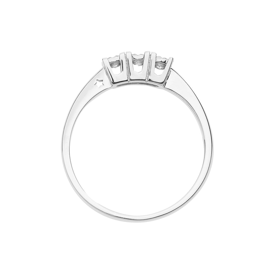Comete Anello Trilogy in Oro e Diamanti ANB2643