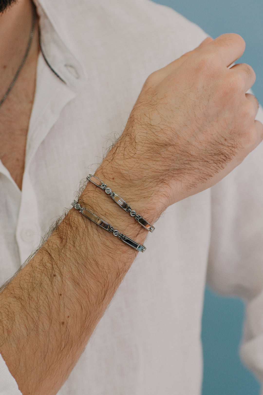 Bracelet Comete en Acier et PVD rosé UBR1010