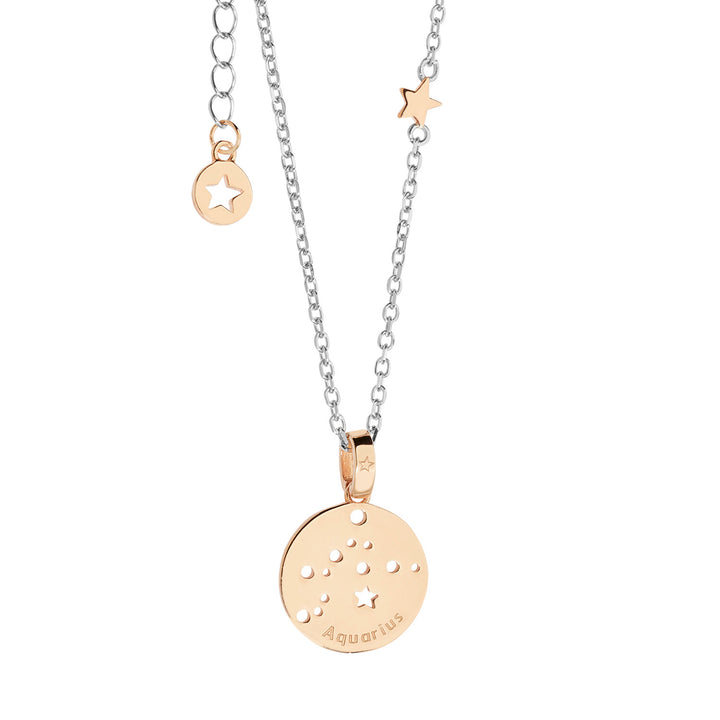 Collier Comètes Constellation Verseau GLA209