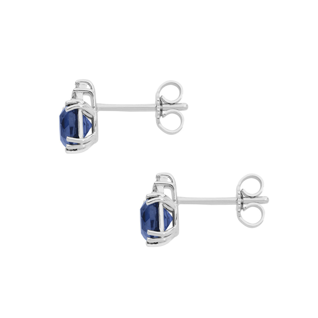Comete Orecchini in Oro Diamanti e Zaffiri blu Antico ORB989