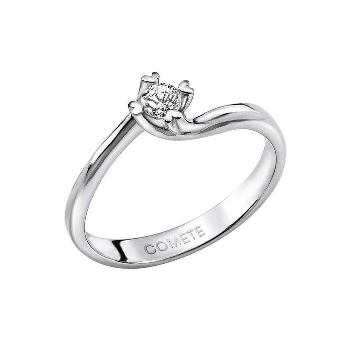 Comete Solitaire Hearts in Gold und Diamant ANB2510