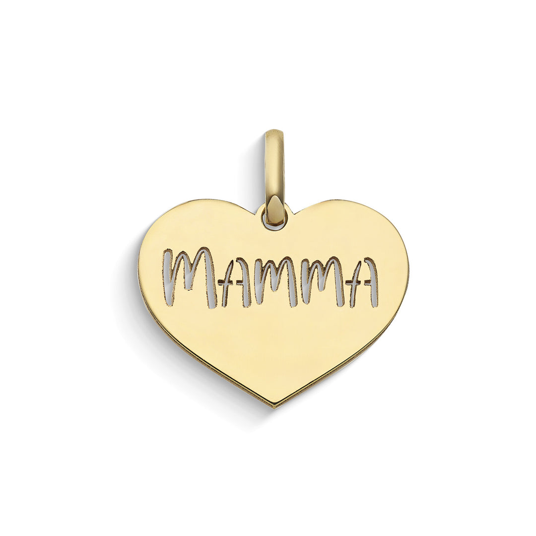 Comete Unconditional Love Pendant in 375‰ yellow gold KCOB011