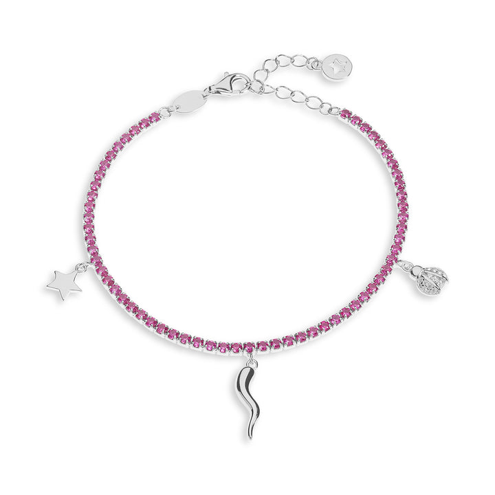 Comete Silver Tennis Bracelet Cornetto BRA250