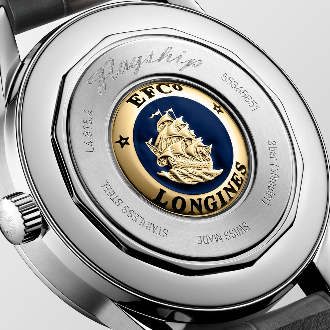 Longines orologio Flagship Heritage Moonphase 38.5 mm L4.815.4.52.2