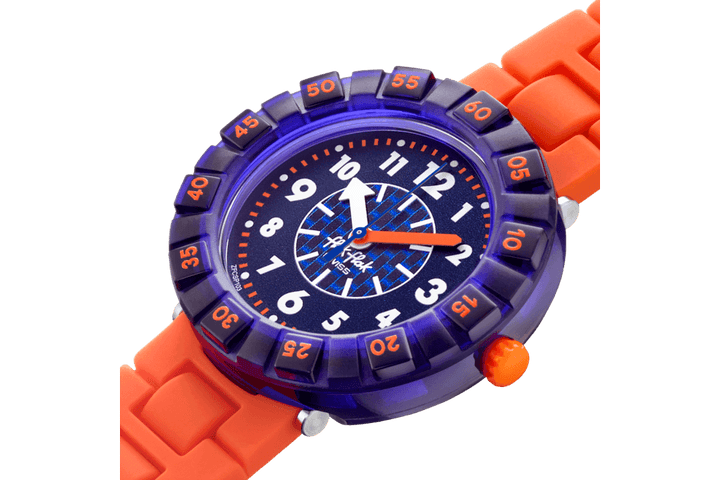 Flik Flak orologio ORANGEBRICK City of Life 36mm FCSP103 - Capodagli 1937