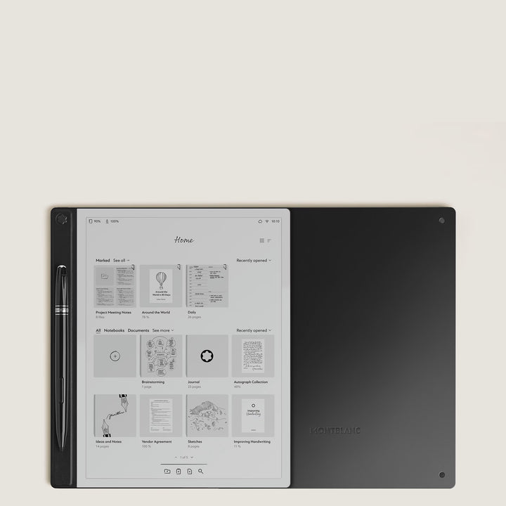 Montblanc Digitalpapier schwarz 135010