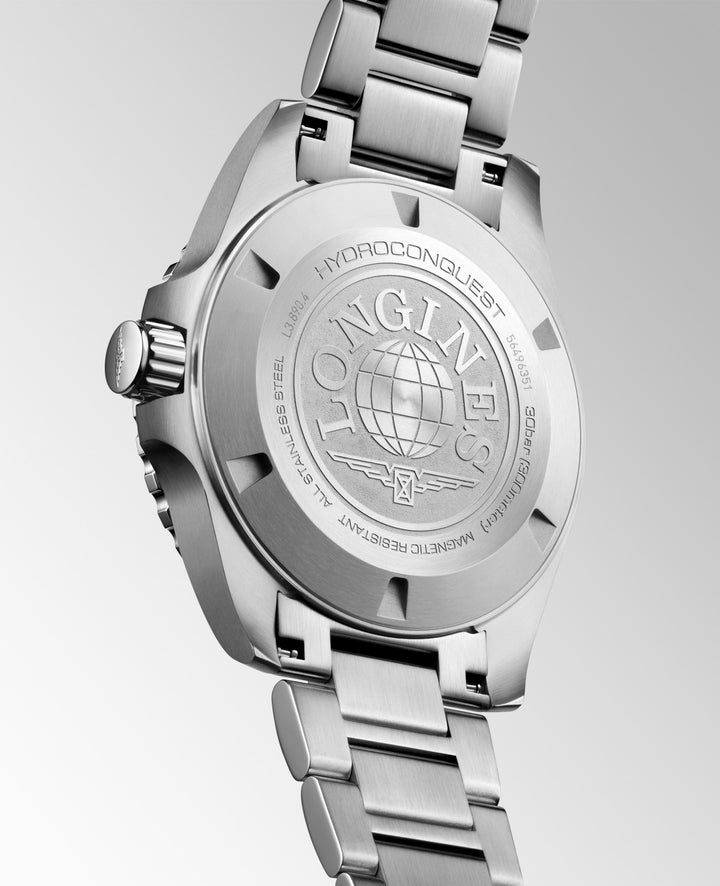 Longines orologio Hydroconquest Gmt 43 mm L3.890.4.96.6