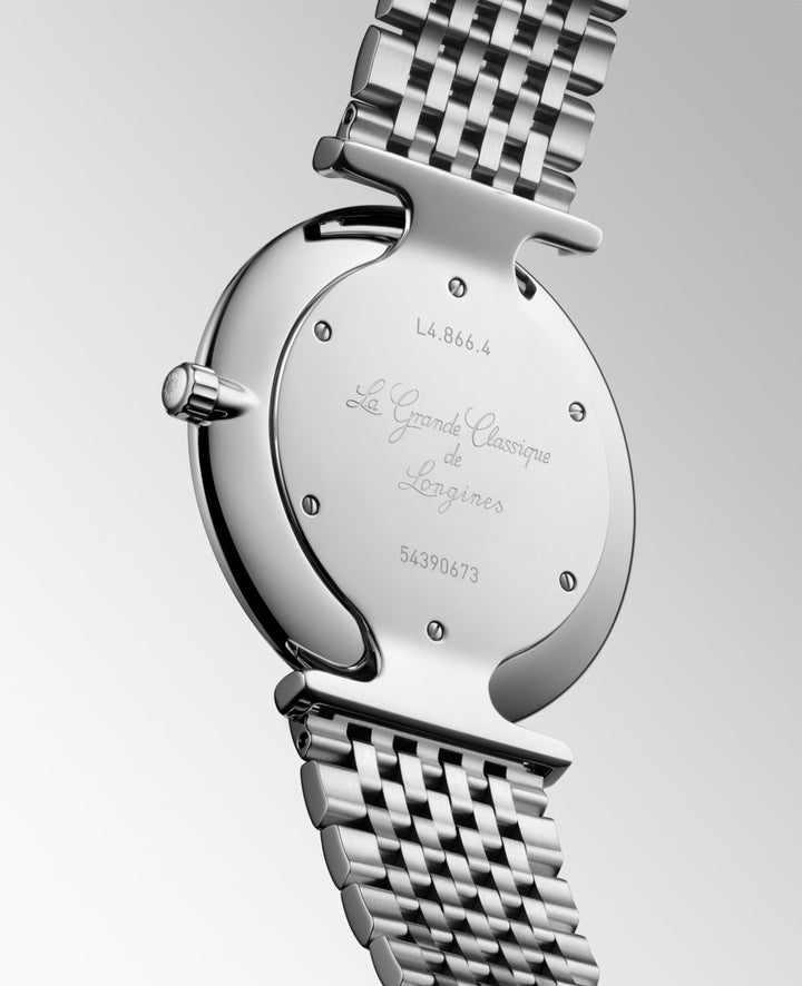 Longines watch La Grande Classique De Longines 38mm white quartz steel L4.866.4.11.6