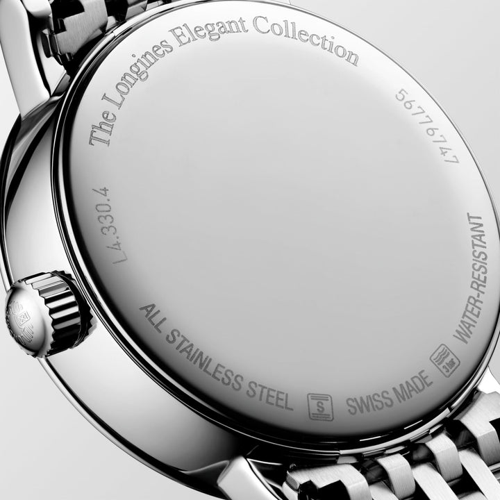Longines orologio Longines Elegant Collection Moonphase 30 mm L4.330.4.11.6