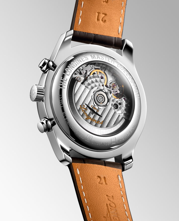 Longines orologio The Longines Master Collection Chrono Moonphase 42 mm L2.773.4.78.3