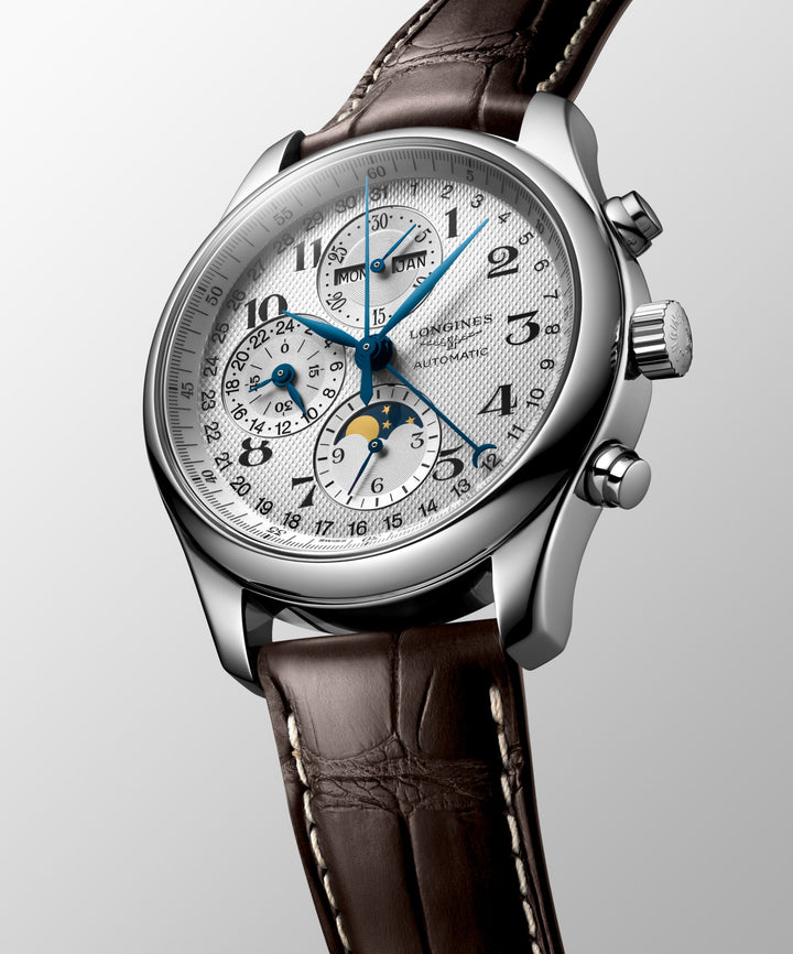 Longines orologio The Longines Master Collection Chrono Moonphase 42 mm L2.773.4.78.3