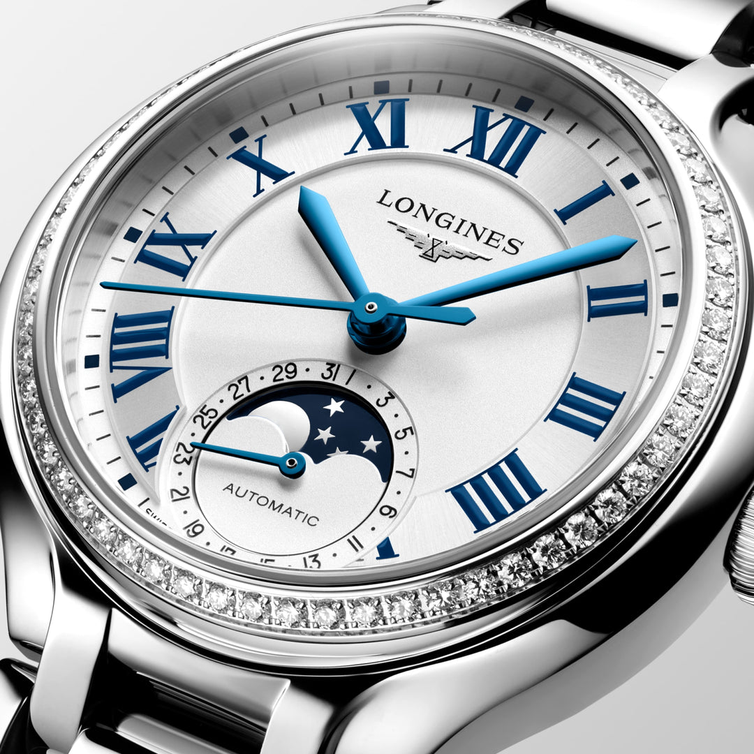 Longines orologio Longines Primaluna Moonphase 34 mm L8.126.0.71.6
