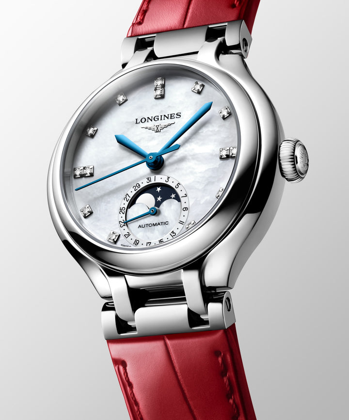 Longines orologio Longines Primaluna Moonphase 34 mm L8.126.4.87.2