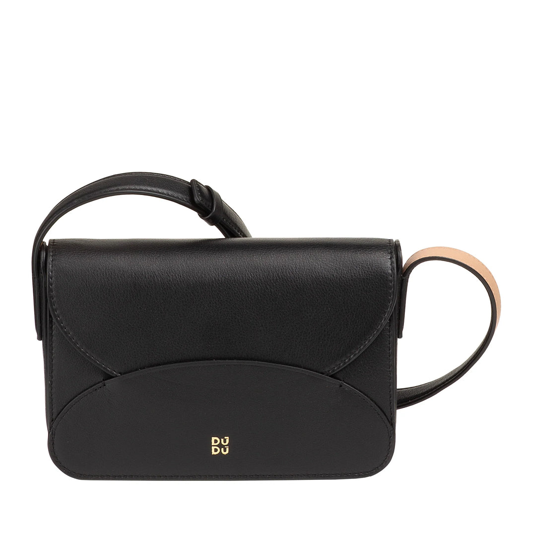 DUDU Mini Borsa a Tracolla Donna in Pelle - Borsa Donna Piccola Elegante Crossbody con Tracolla Regolabile, Compatta, Envelope