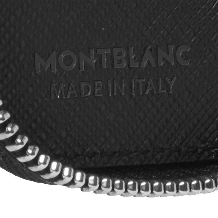 Montblanc astuccio per 1 strumento da scrittura con zip Sartorial nero 198362 - Capodagli 1937