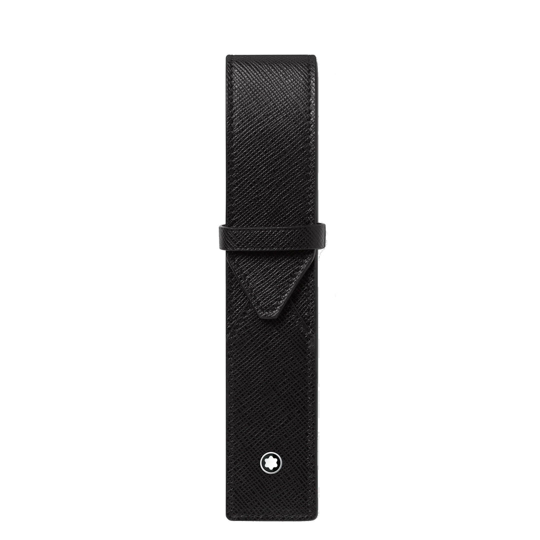 Montblanc astuccio per 1 strumento da scrittura Montblanc Sartorial nero 130750 - Capodagli 1937