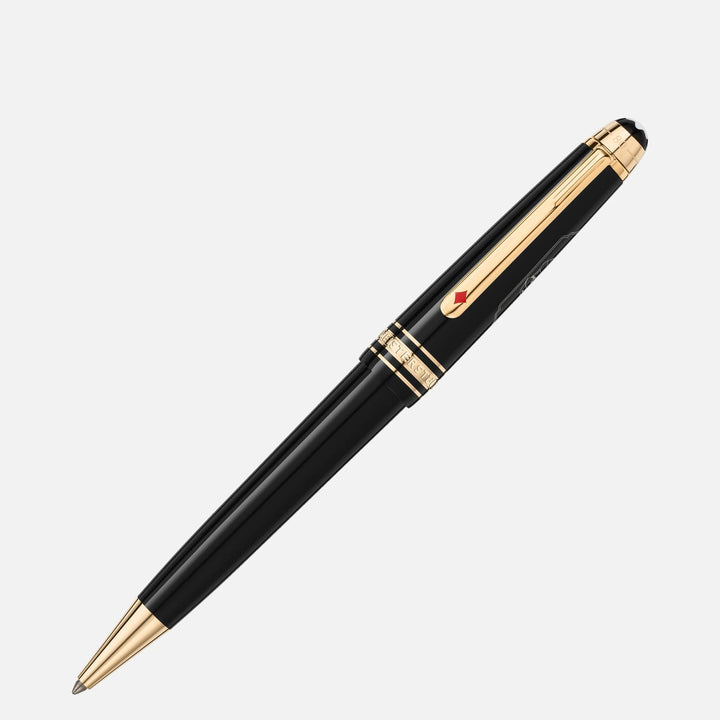 Montblanc Midsize ballpoint pen Meisterstück Around the World in 80 Days dark gray 128380 - Capodagli 1937