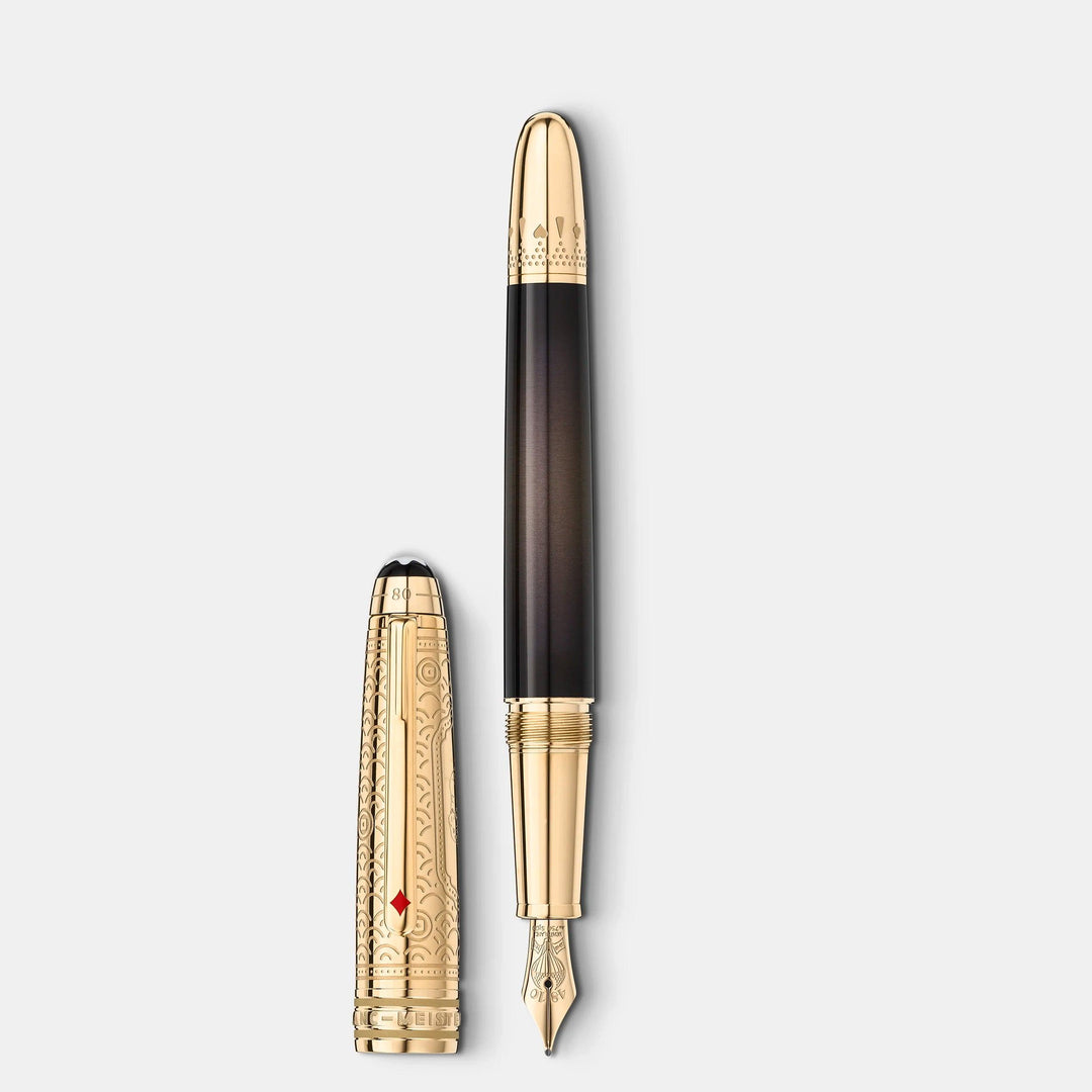 Montblanc penna stilografica Doué Classique Meisterstück Around the World in 80 Days punta M 128471 - Capodagli 1937