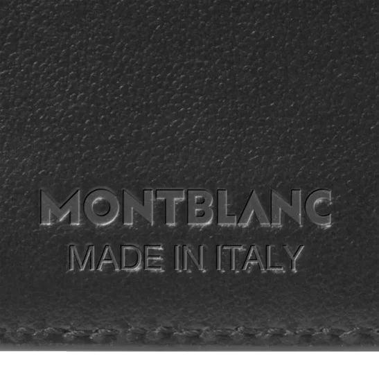 Montblanc portafoglio sottile trio soft 4 scomparti nero 198145 - Capodagli 1937