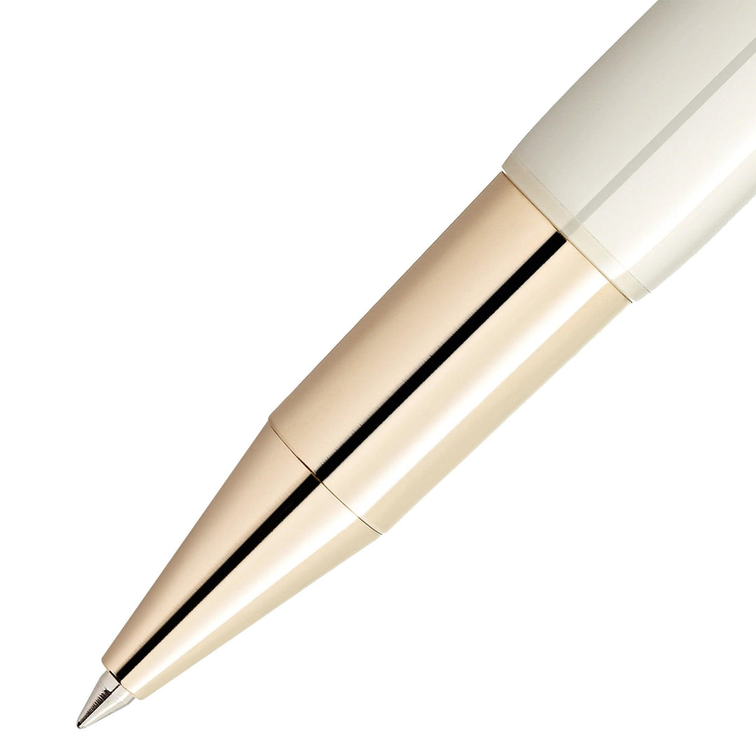 Montblanc Roller Heritage Rouge et Noir „Baby“ Sonderedition Elfenbeinfarbe 128122 – Capodagli 1937