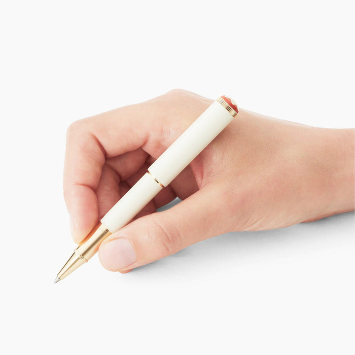 Montblanc Roller Heritage Rouge et Noir „Baby“ Sonderedition Elfenbeinfarbe 128122 – Capodagli 1937
