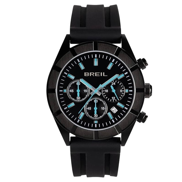 Breil orologio B 12 H Chrono 42mm nero quarzo acciaio finitura PVD nero TW2099