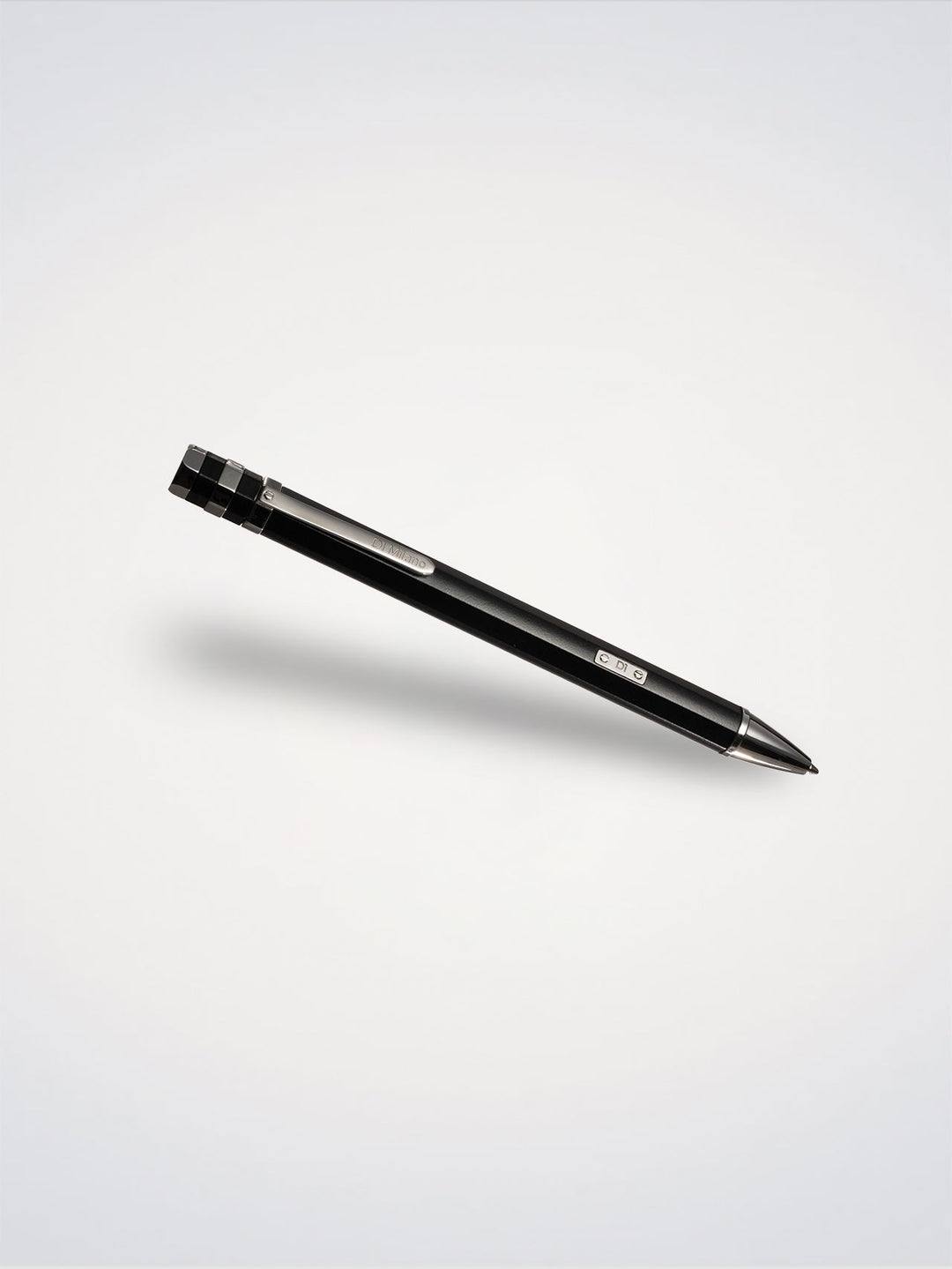 D1 Milano Kugelschreiber in Schwarz und Silber D1-PNSTU006