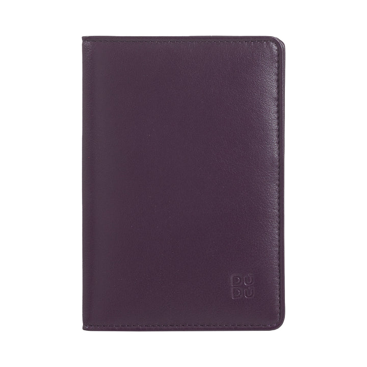 DUDU brings passport leather and credit cards RFID Multicolor