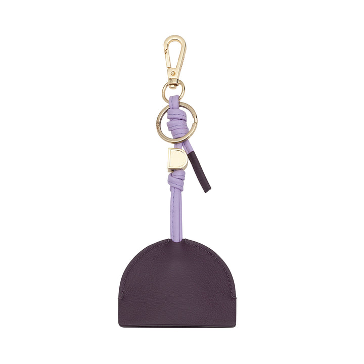 DUDU Porte-clés en cuir pour homme et femme, porte-clés avec mousqueton et 2 anneaux, idéal pour cadeaux