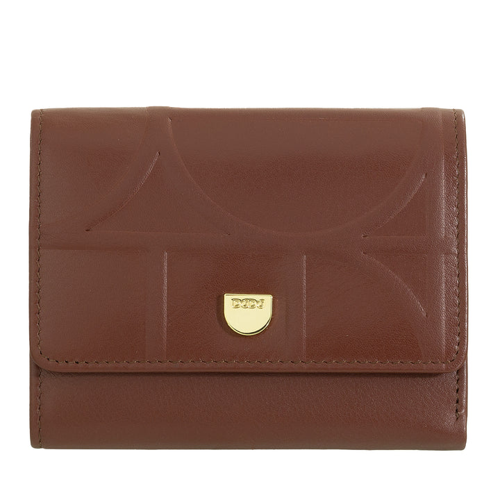 Dudu Women's Women's Woman RFID en réel cuir imprimé, portefeuille avec poche de charnière - sac à main élégant et compact, parfait pour les cartes et les pièces