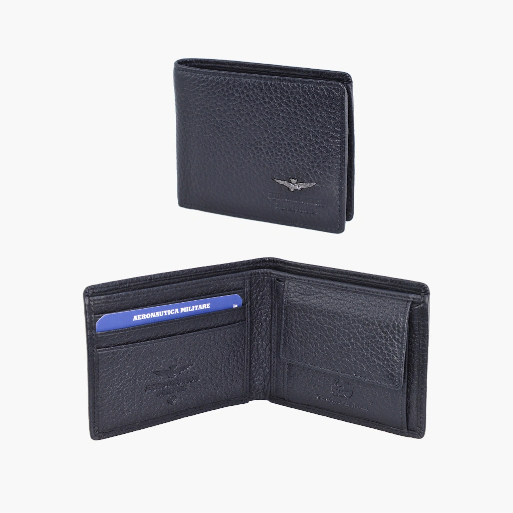 Small Soft Leather Wallet AM180-NE