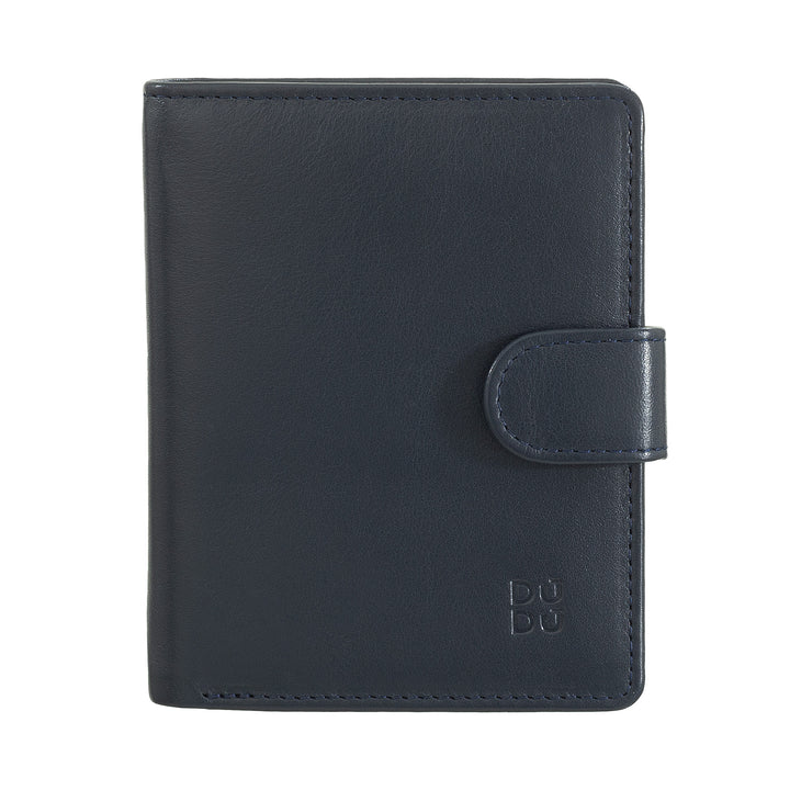 Dudu Women's Wallet en Vera Little Leather Leather RFID Cuir avec des billets de porte de porte à poute, fermeture extérieure, fermeture extérieure