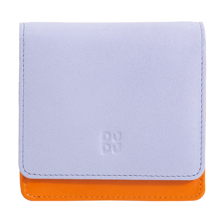 Dudu Women's Women Portefeuille dans Skop Legant RFID Ultra Compact Colorful RFID avec Zip interne et 8 détenteurs de cartes de carte