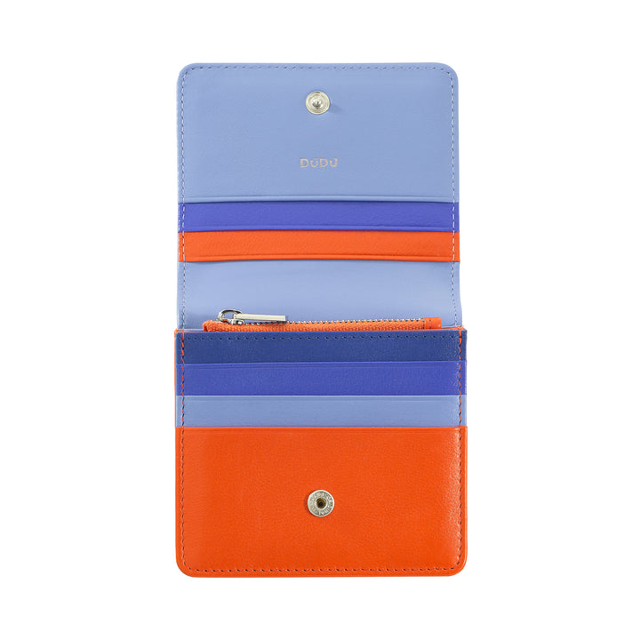 Dudu Women's Women Wallet in Skop Legant Rfid Ultra Compact Colorful Rfid with internal zip and 8 Card Card holders